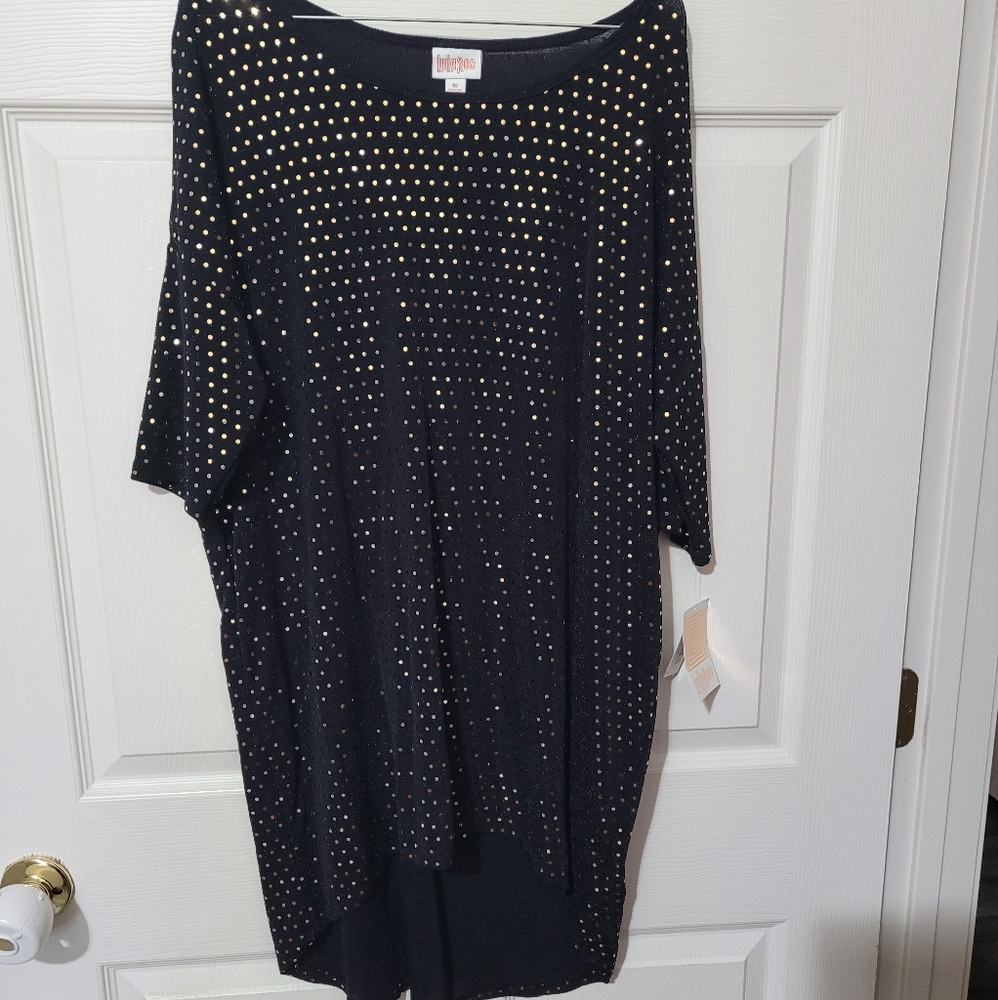 High Low Lularoe Sequin Top